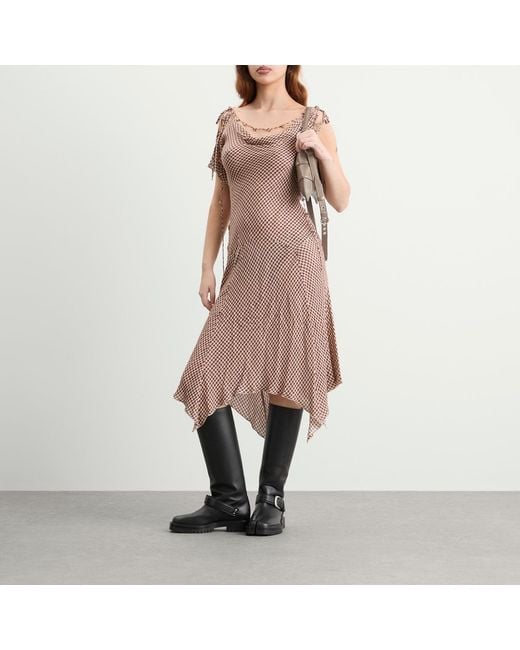 KNWLS Brown Tess Dress