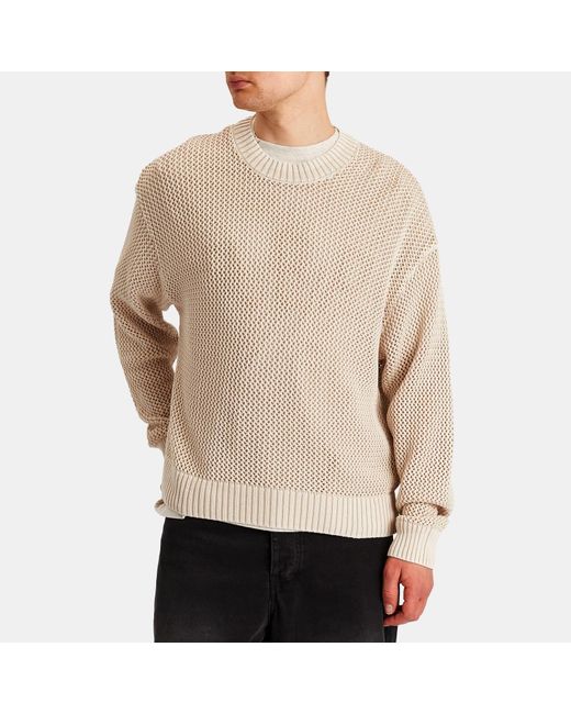 Represent Natural Open Gauge Knit Sweater for men