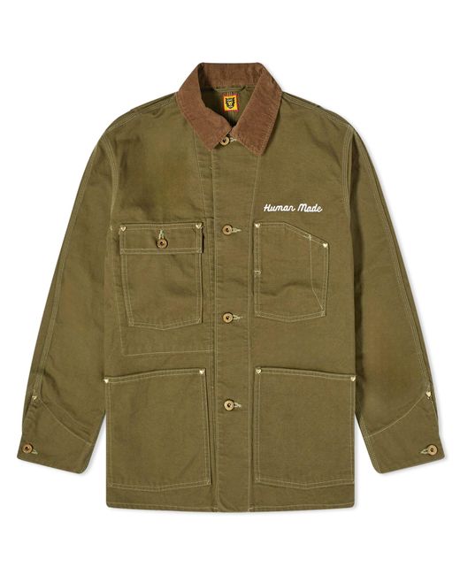 Human Made Green Duck Coverall Jacket for men