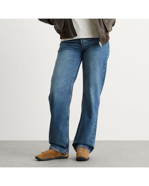 Anine Bing Blue Gavin Long Jeans