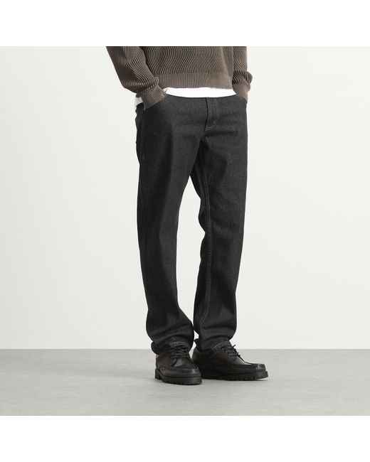 Dime Gray Straight Denim Pants for men