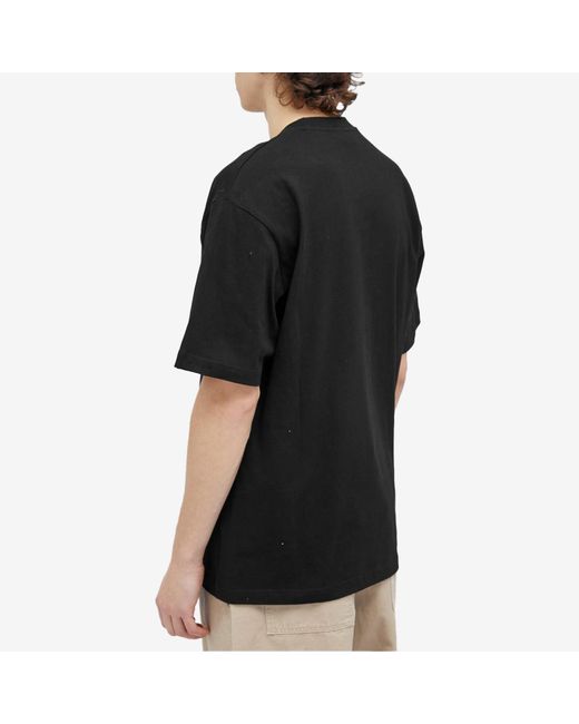 LO-FI Black Static T-Shirt for men
