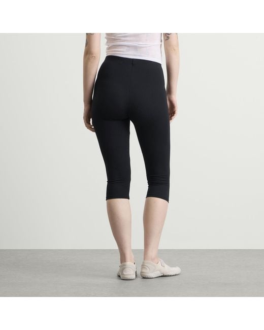 Skims Black Smooth Layers Capri