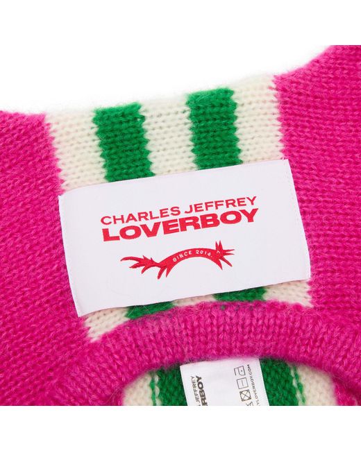 Charles Jeffrey Pink Ears Bonnet