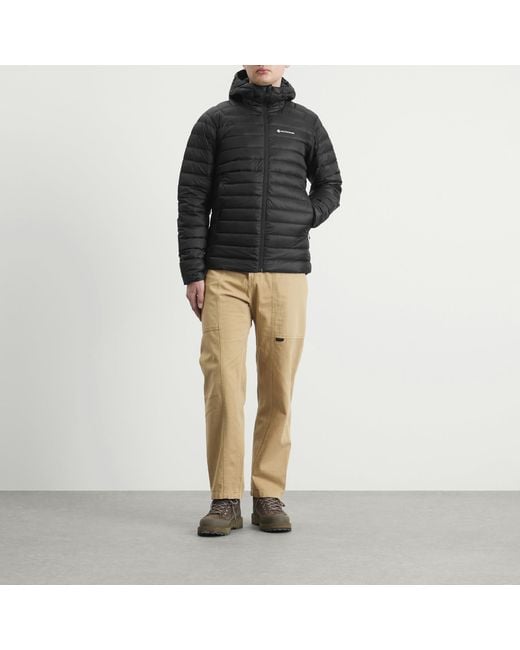 MONTANÉ Black Anti-Freeze Hooded Down Jacket for men
