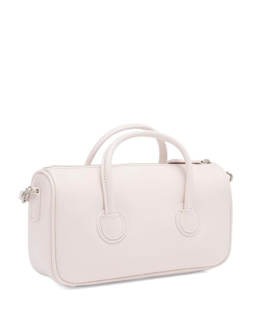 MARGE SHERWOOD Pink Zipper Small Bag