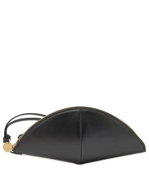 Jil Sander Black Medium Curve Pouch