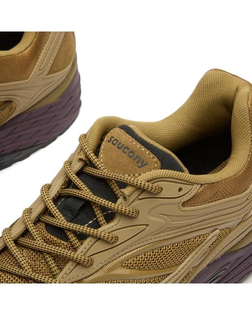 Saucony Brown Progrid Omni 9 Sneaker for men