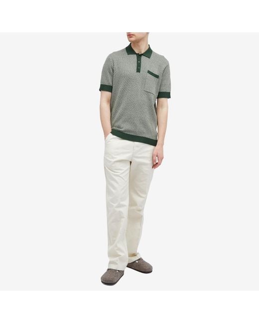 Percival Green Casa Martini Polo Shirt for men