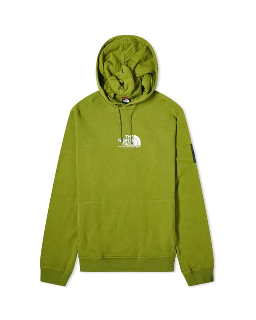 The North Face Green Fine Alpine Hoodie for men