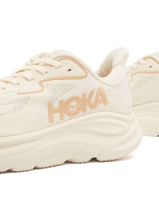 Hoka One One White W Clifton 10 Sneaker