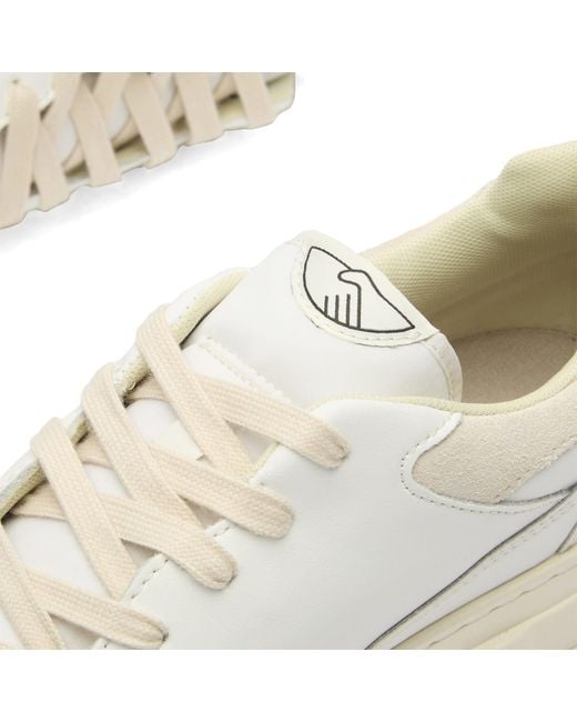 Stepney Workers Club White Pearl S-Stike Leather Sneaker for men