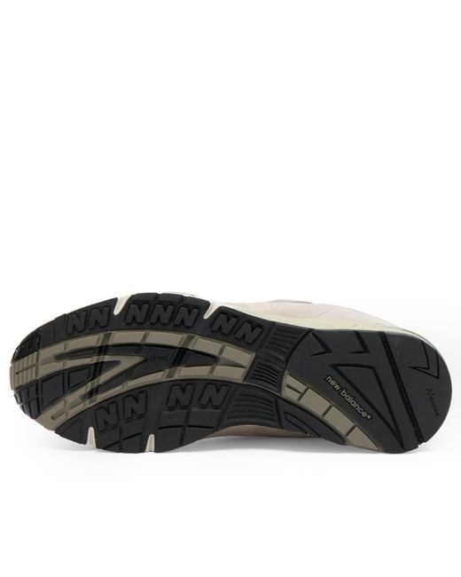 New Balance White 991V1 Sneaker for men