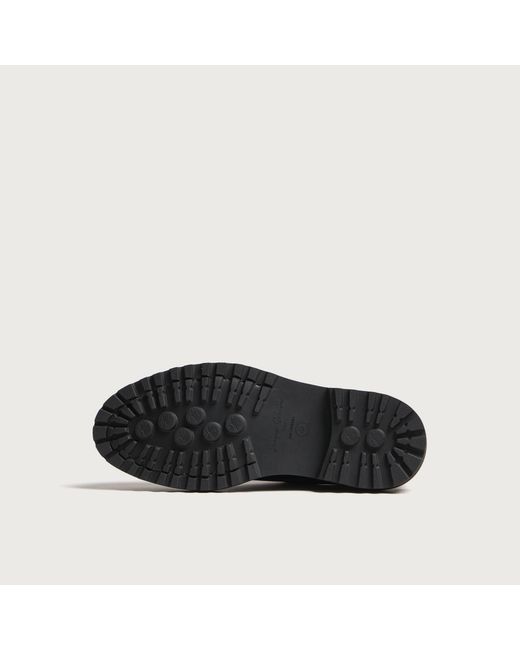 Jacques Soloviere Black Max Jumbo Grain Derbie for men