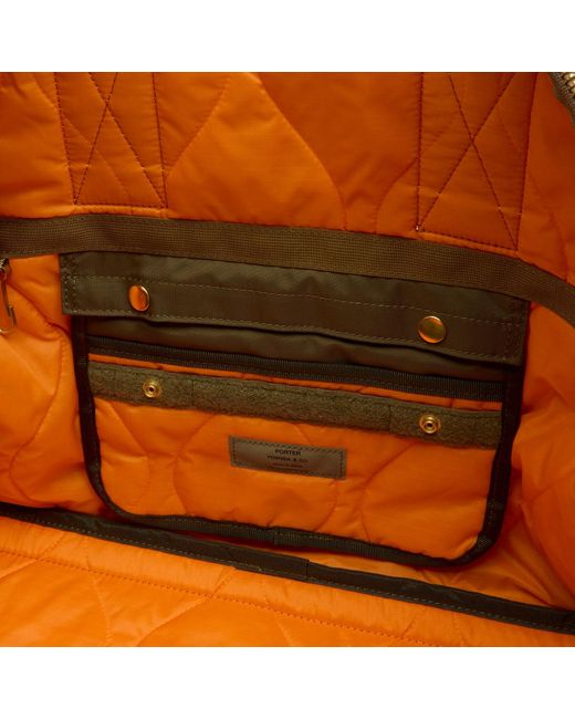 Porter-Yoshida and Co Green Force 2-Way Duffle Bag