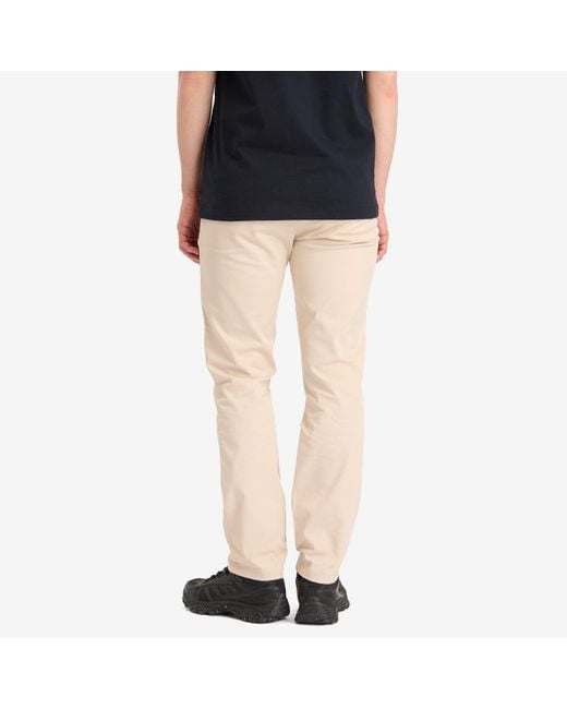 Norse Projects Natural Standard Slim Chino Trousers for men