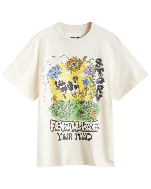 STORY mfg. White Grateful T-Shirt