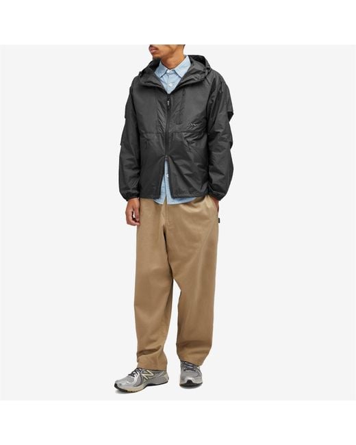 Manastash Black M-Rip Compact Parka Jacket for men