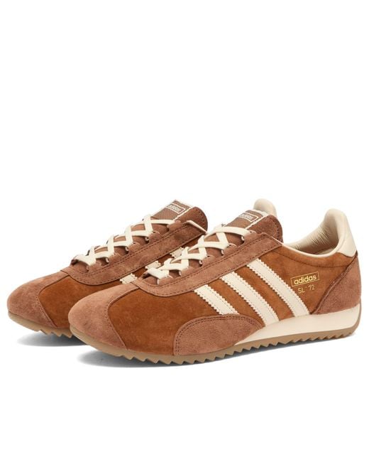 Adidas Brown Sl 72 Pt Sneaker for men