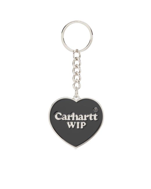 Carhartt WIP Black Heart Keychain for men