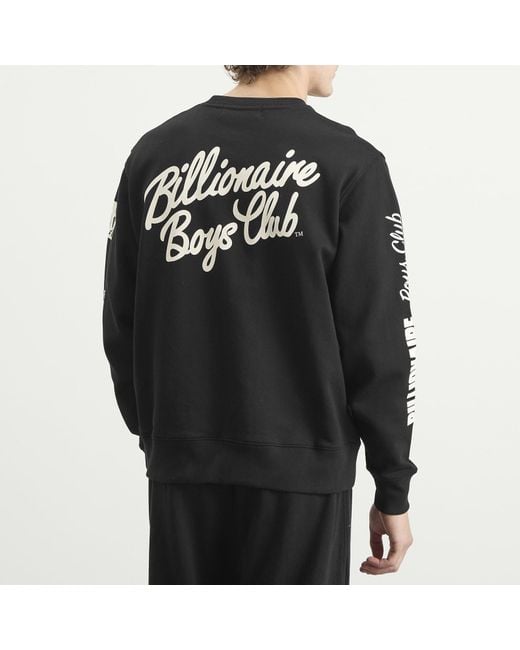 BBCICECREAM Black Multi Print Sweatshirt for men