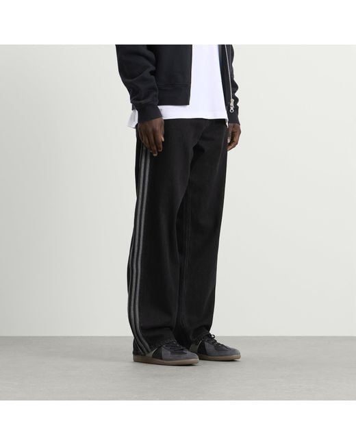 Adidas Black Denim Jeans for men