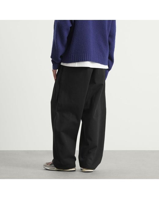 Beams Plus Gray Balloon Wide Sweat Pants for men