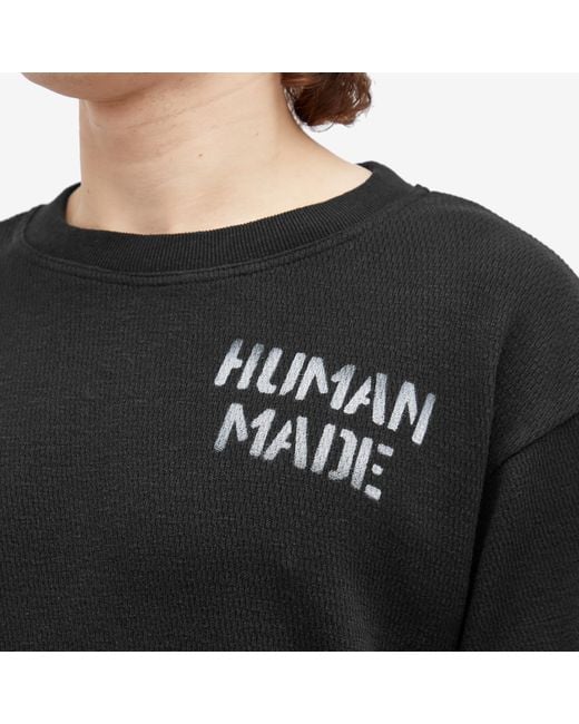 Human Made Thermal L⁄S T-Shirt in White for Men | Lyst UK HUMAN