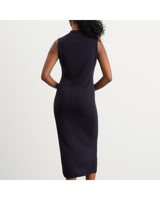 Nike Blue Wool Classics Knit Dress