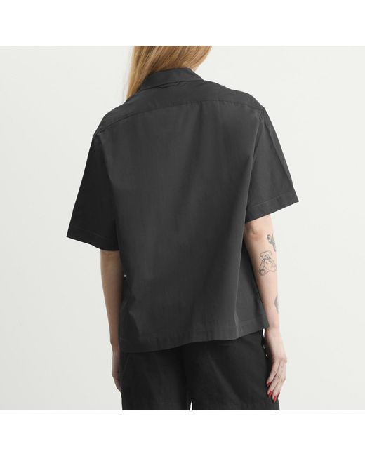 Studio Nicholson Black Short Sleeve Shirt