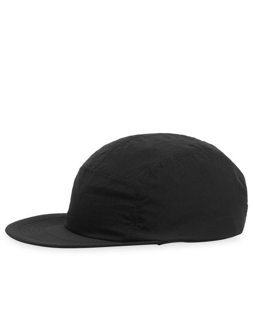 Snow Peak Black Breathable Quick Dry Cap for men