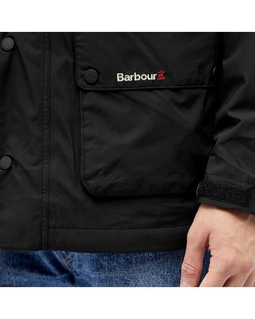 Barbour Black Active Bedale Waterproof Jacket for men
