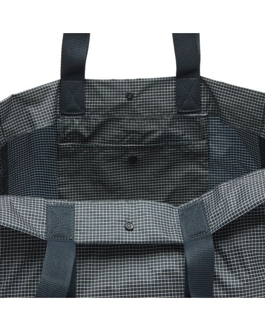 Hay Gray Grid Weekend Bag