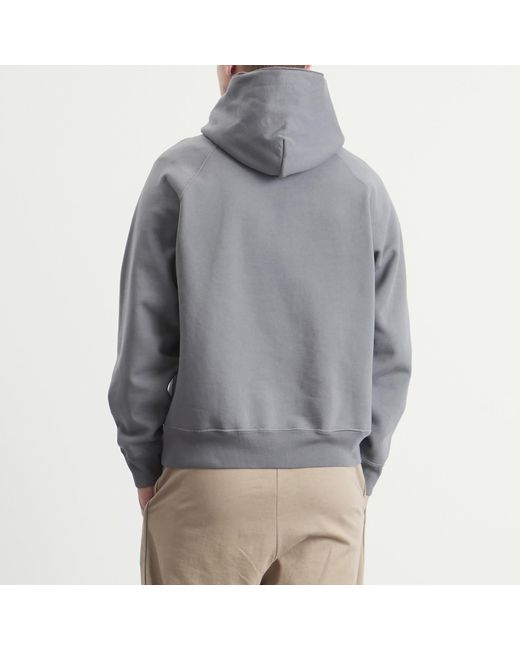 Lady White Co. Gray Super Weighted Hoodie for men