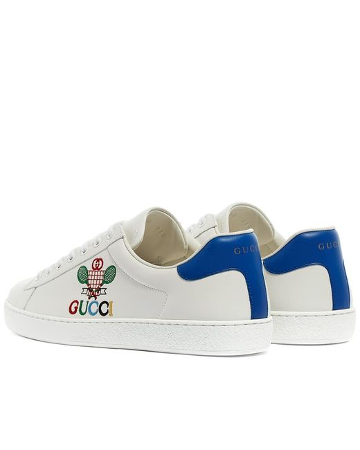 gucci white shoes with bee