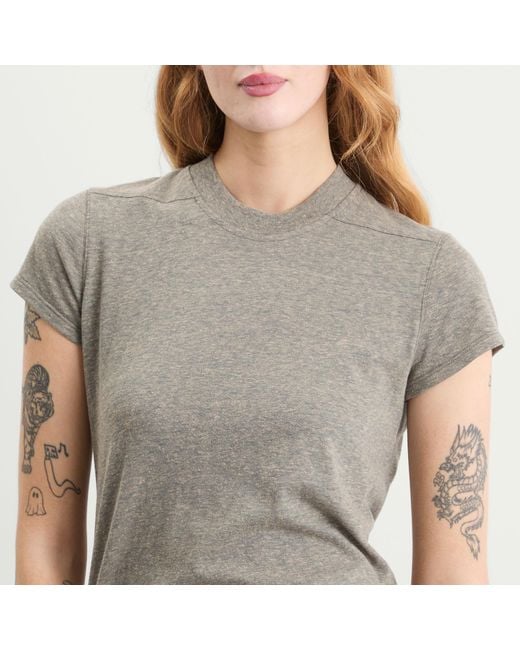 Rick Owens Gray Small Level T-Shirt