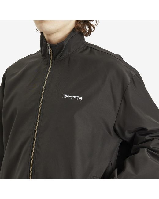 Thisisneverthat Black Intl. Team Jacket for men
