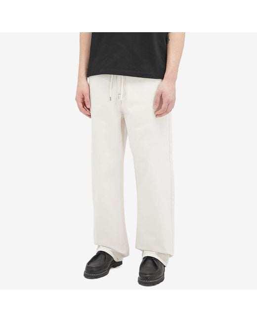 About Blank White Straight Leg Denim Jeans for men