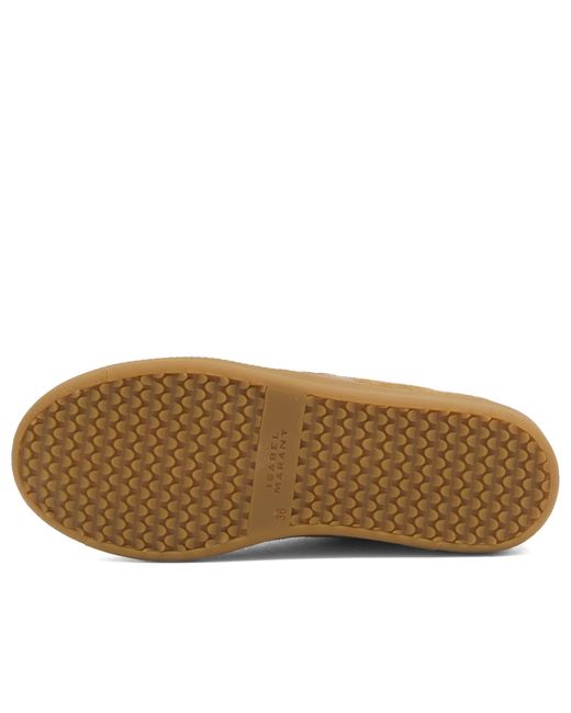 Isabel Marant Brown Klyce Lace Up Sneaker