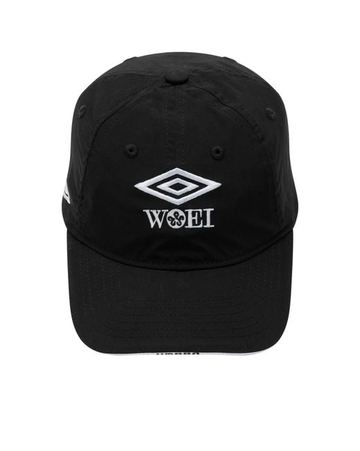 Umbro Black X Woei Script Cap for men