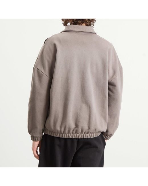 Umbro Gray Diamond Drill Sweat Top for men