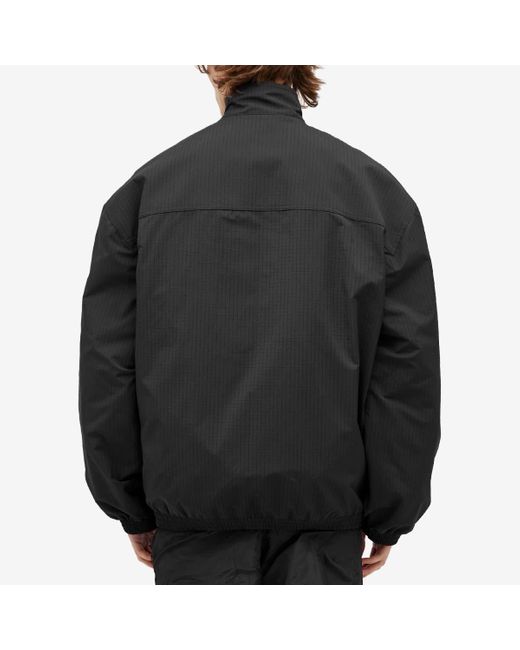 Balenciaga Black Ripstop Cocoon Jacket for men
