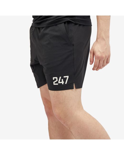 Represent Black 247 Fused Shorts for men