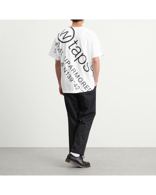(w)taps White Dot Sight T-Shirt for men