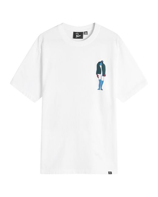 by Parra White The Broken Door T-Shirt for men