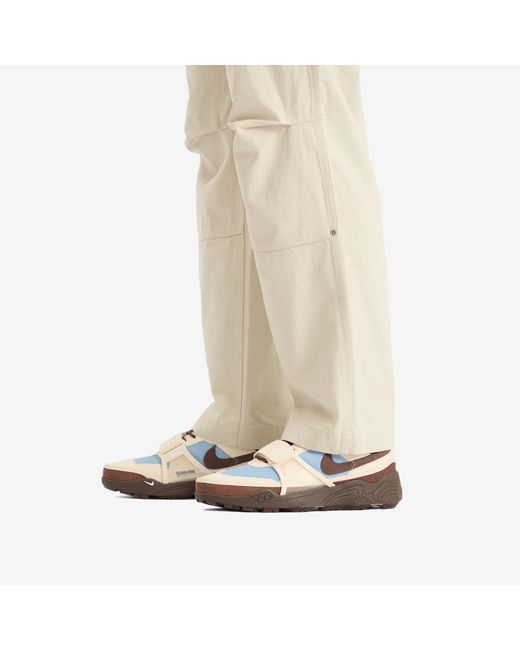 Nike White X Travis Scott Zoom Field Jaxx Sneaker