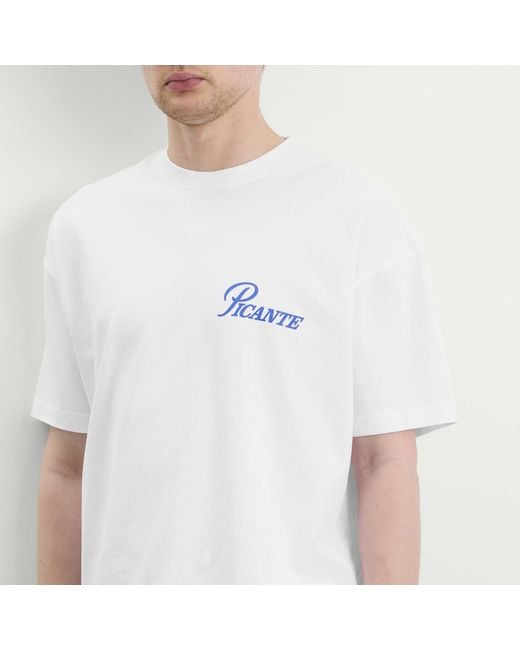 Picante White Record T-Shirt for men