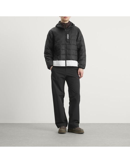 Taion Black X Mountain Research Down Zip Parka Jacket for men