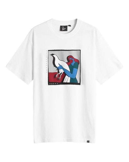by Parra White Look for men