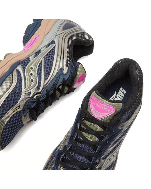 Saucony Blue Progrid Omni 9 Sneaker for men
